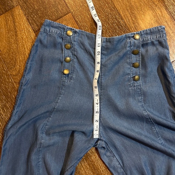 *SOLD* Abercrombie and Fitch Wide Leg Sailor Style Pants - Picture 11 of 14